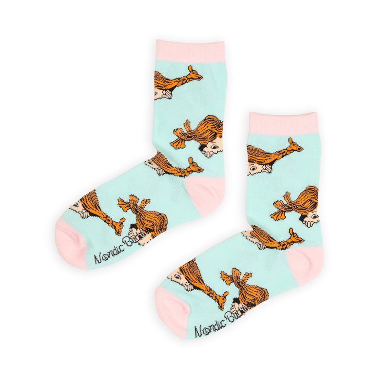 Pippi Långstrump damstrumpor