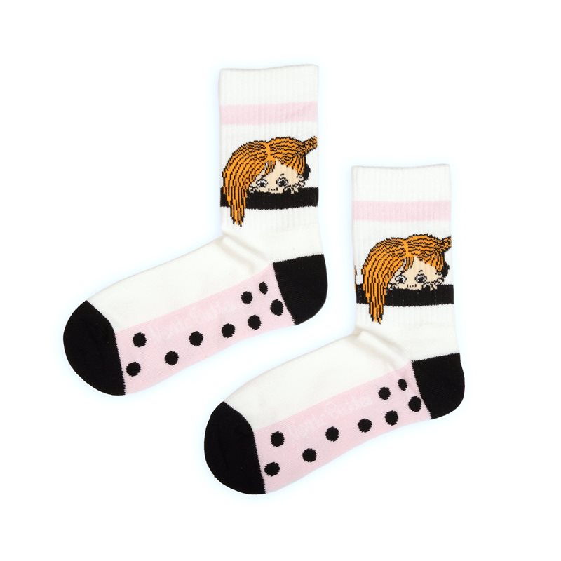 Pippi Långstrump damstrumpor retro