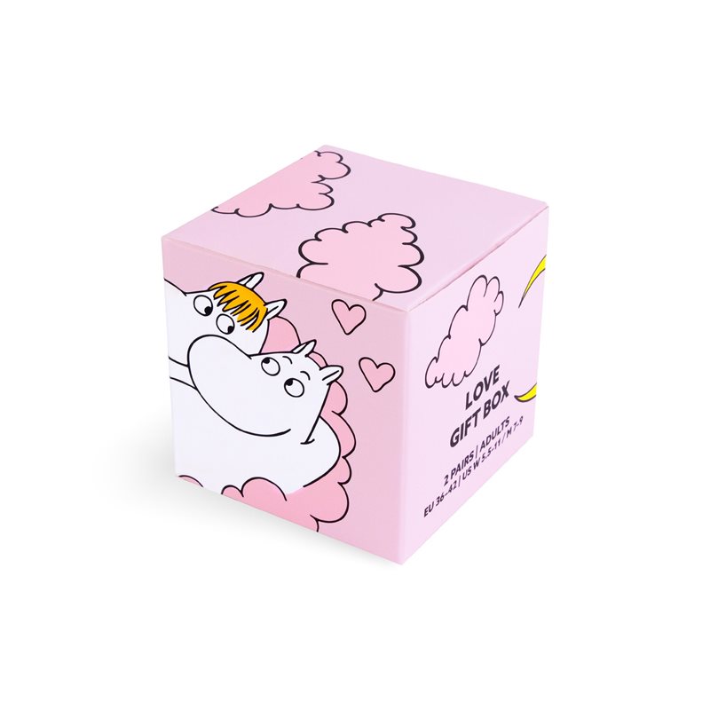 Mumin kärlek damsockbox