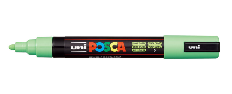 Posca PC-5M 1,8-2,5mm Light Green