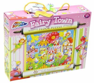 Floor Puzzle 45pc: Fairy Town