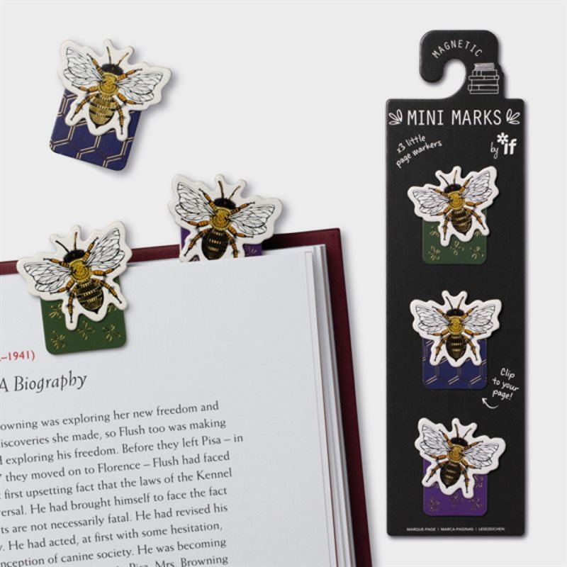 Magnetic Mini Marks by IF - Bees