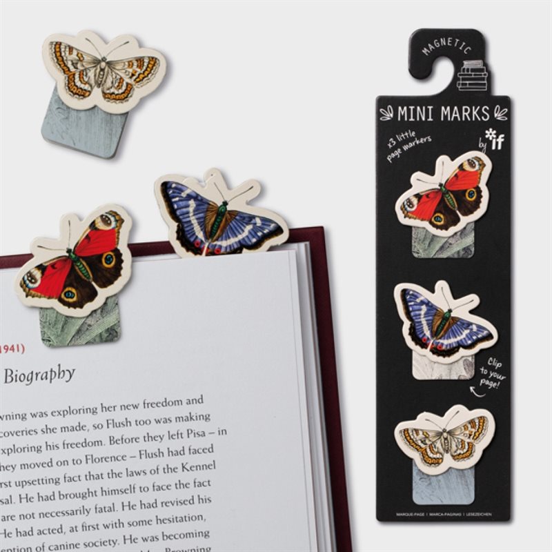 Magnetic Mini Marks by IF - Butterflies