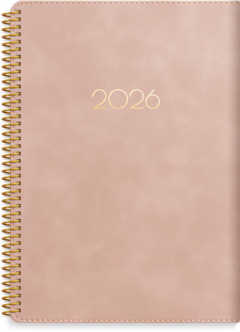 Kalender 2026 Business Twist rosa