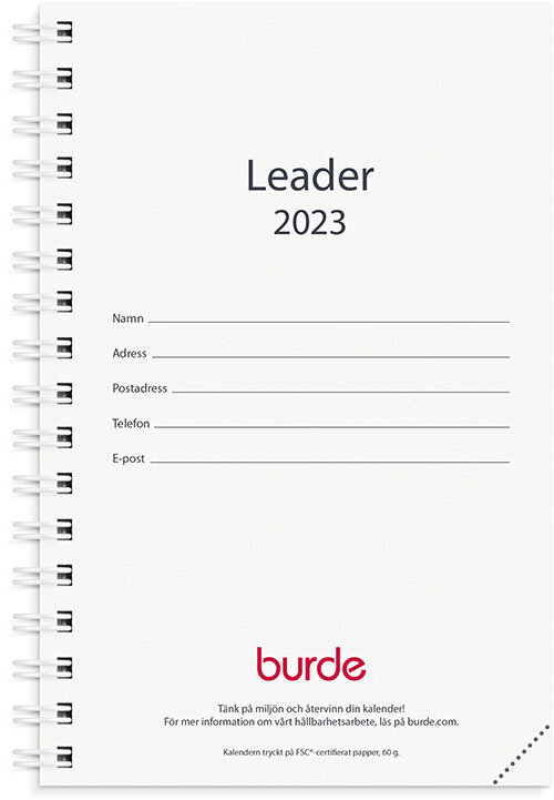 Kalender 2023 Leader refill