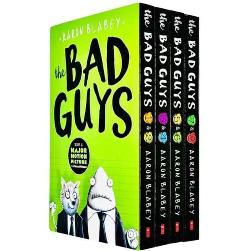 BAD GUYS 4 BOOK SET (SE)