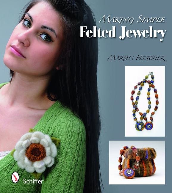 Making simple felted jewelry