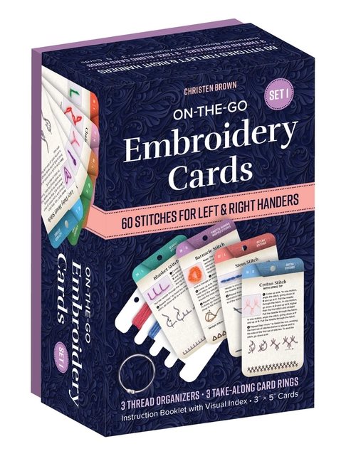 On-the-Go Embroidery Cards set 1