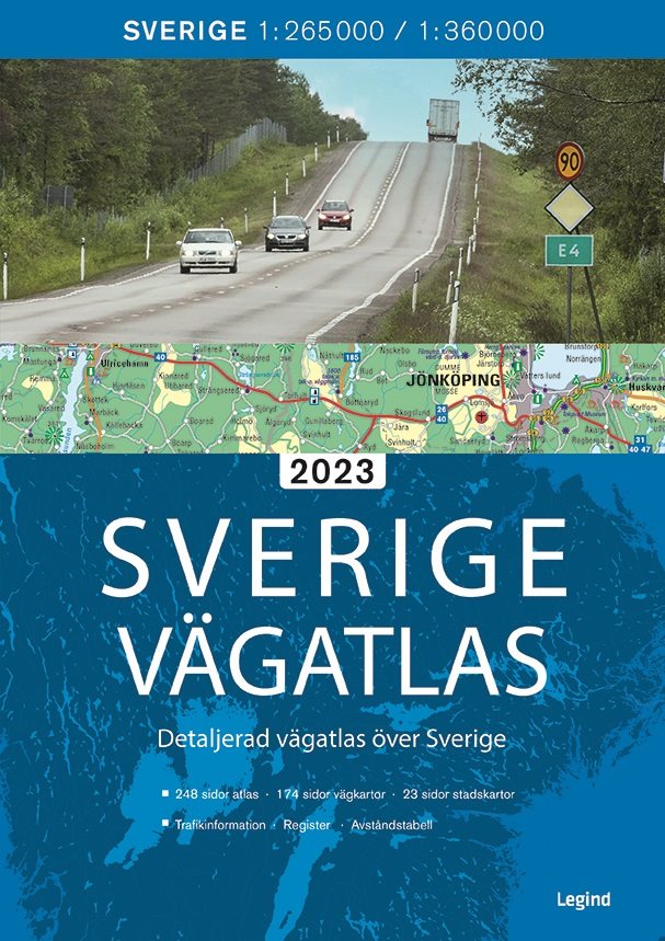 Sverige vägatlas 2023