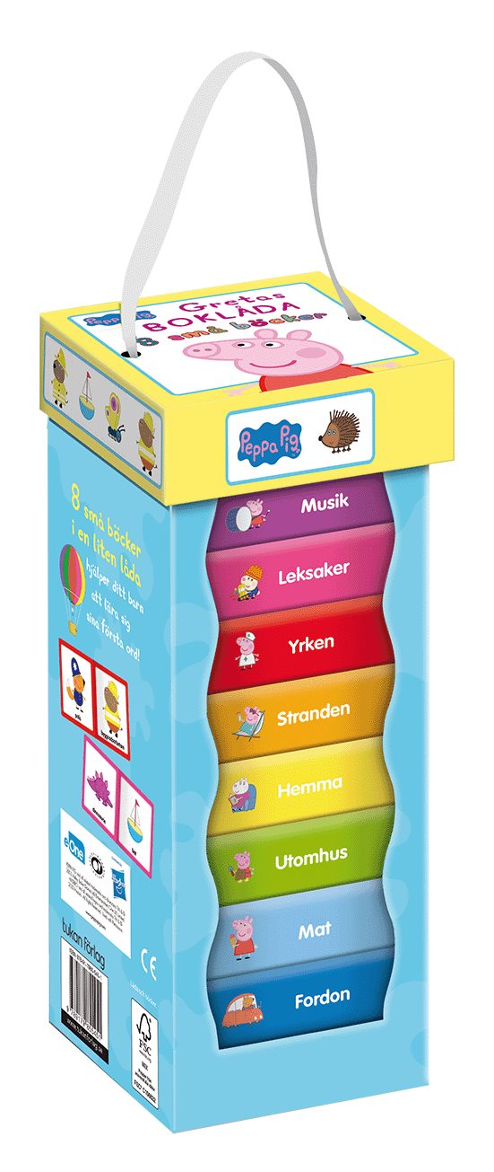 Gretas boklåda 8 små böcker