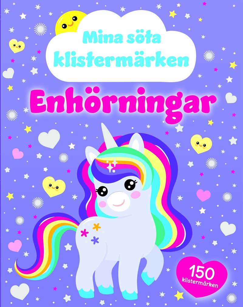 Mina söta klistermärken : enhörningar