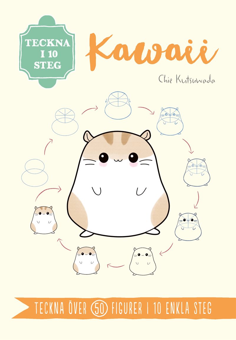 Teckna i 10 steg. Kawaii