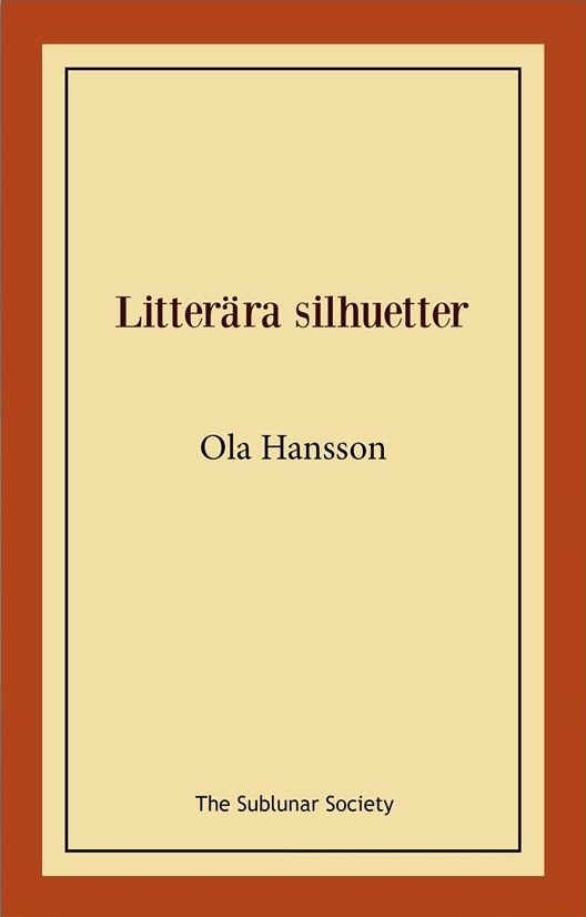Litterära silhuetter