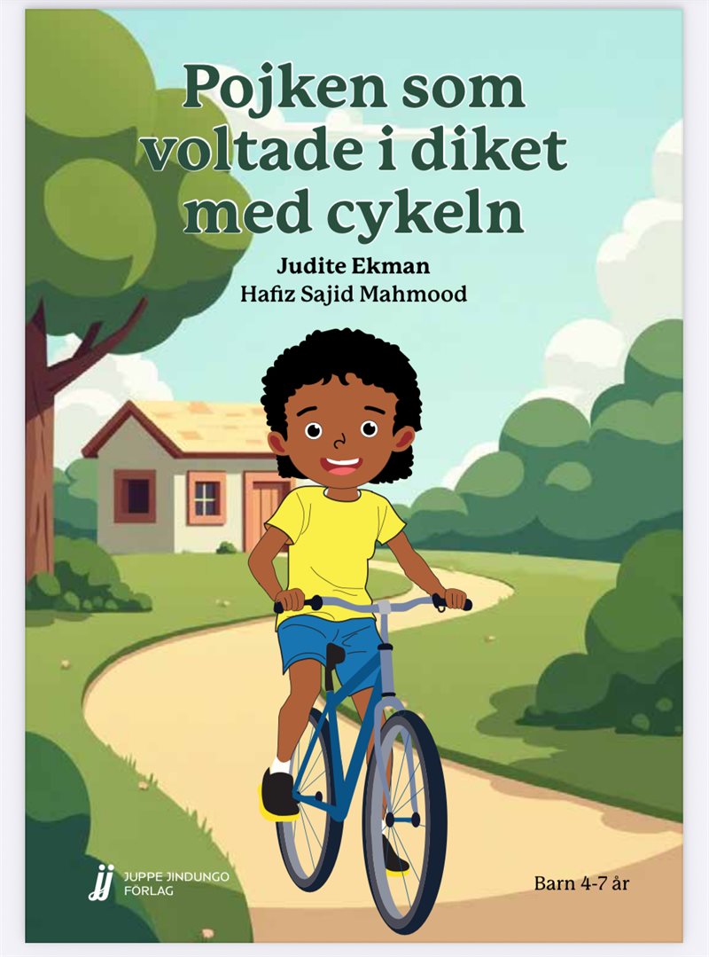 Pojken som voltade i diket med cykeln