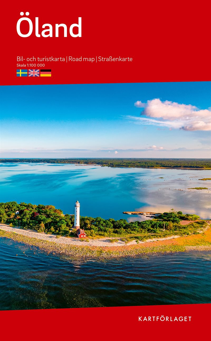 Öland Kartförlaget Väg- och fritidskarta
