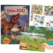 Dino World Zoo Pysselbok