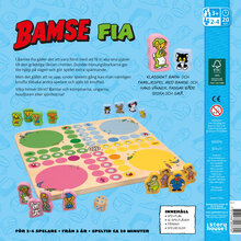 Fiaspel i trä Bamse