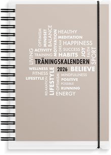 Kalender 2026 Träningskalendern A6 2i1