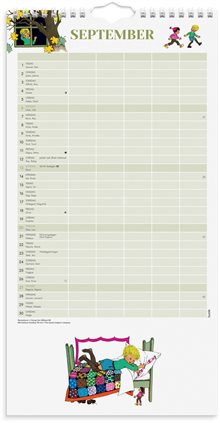 Familjekalender 2026 Ilon Wikland