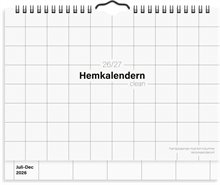 Hemkalendern Clean 26/27
