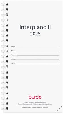 Kalender 2026 Interplano II refill