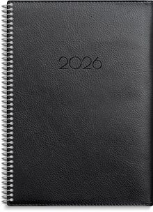 Kalender 2026 Senator A5 Twist svart