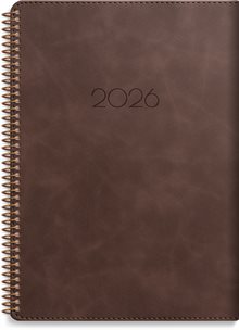 Kalender 2026 Senator A5 Twist brun