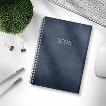 Kalender 2026 Business Twist blå