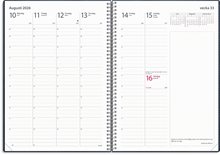 Kalender 2026 Business Twist blå