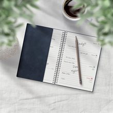 Kalender 2026 Senator A6 Twist blå