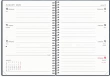 Kalender 2026 Senator A6 Twist blå