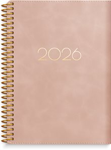 Kalender 2026 Senator A6 Twist rosa
