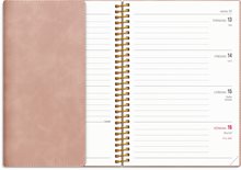 Kalender 2026 Senator A6 Twist rosa