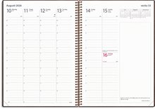 Kalender 2026 Business Twist brun