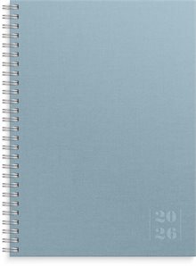 Kalender 2026 Business Textile blå