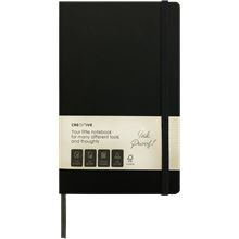Notebook Creartive grey A5 linjerad, 1-pack