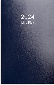 Kalender 2024 Lilla Fick blå kartong