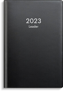Kalender 2023 Leader svart plast