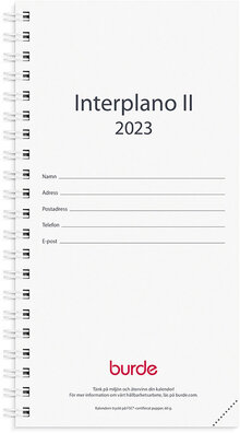 Kalender 2023 Planner kalendersats Interplano II