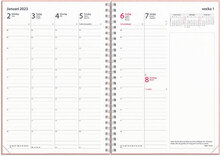 Kalender 2023 Business Nomad rosa