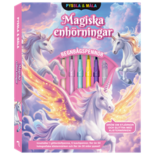 Pyssla och måla: Magiska enhörningar
