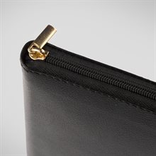 Bibel 2026 Slimline - Bonded leather Svart med dragkedja
