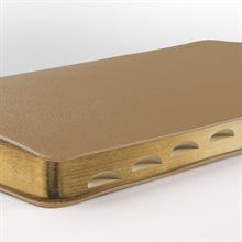 Bibel 2026 Slimline - Bonded leather Brun med tumindex